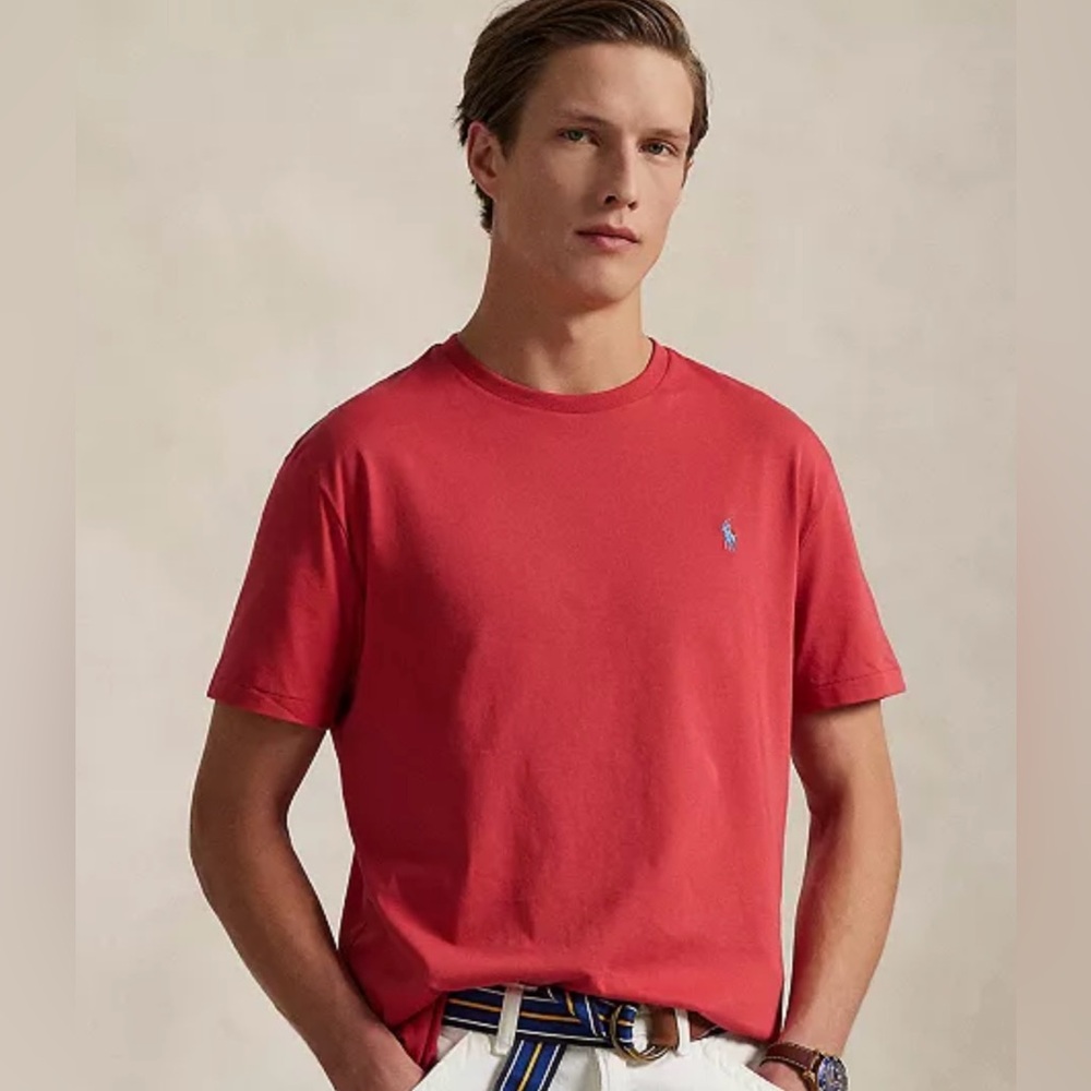 Polo by Ralph Lauren Red Short Sleeve Tee.  Men’s XXL
